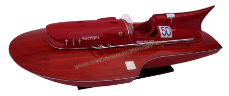 Ferrari Hydrolplane Boat Model